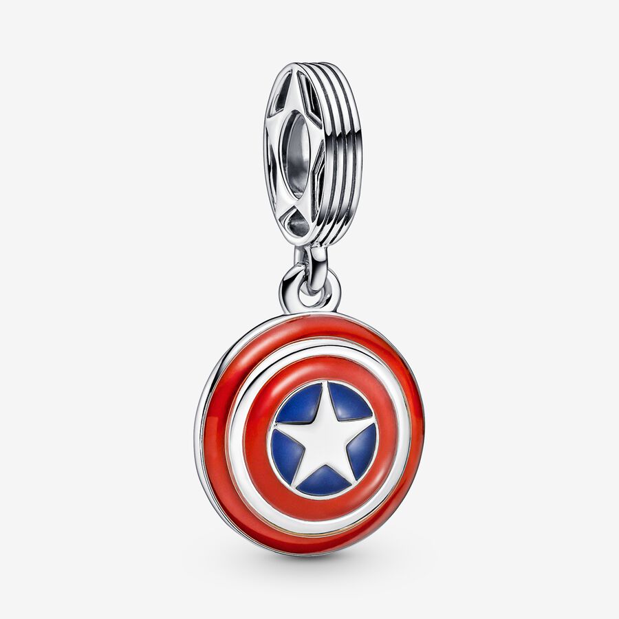 Marvel Kostajat Kapteeni Amerikan kilpi -riipushela image number 0