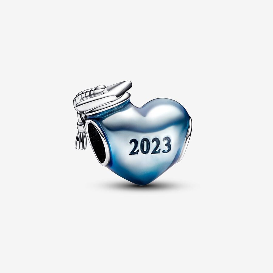 Sininen vuoden 2023 valmistujaissydänhela image number 0