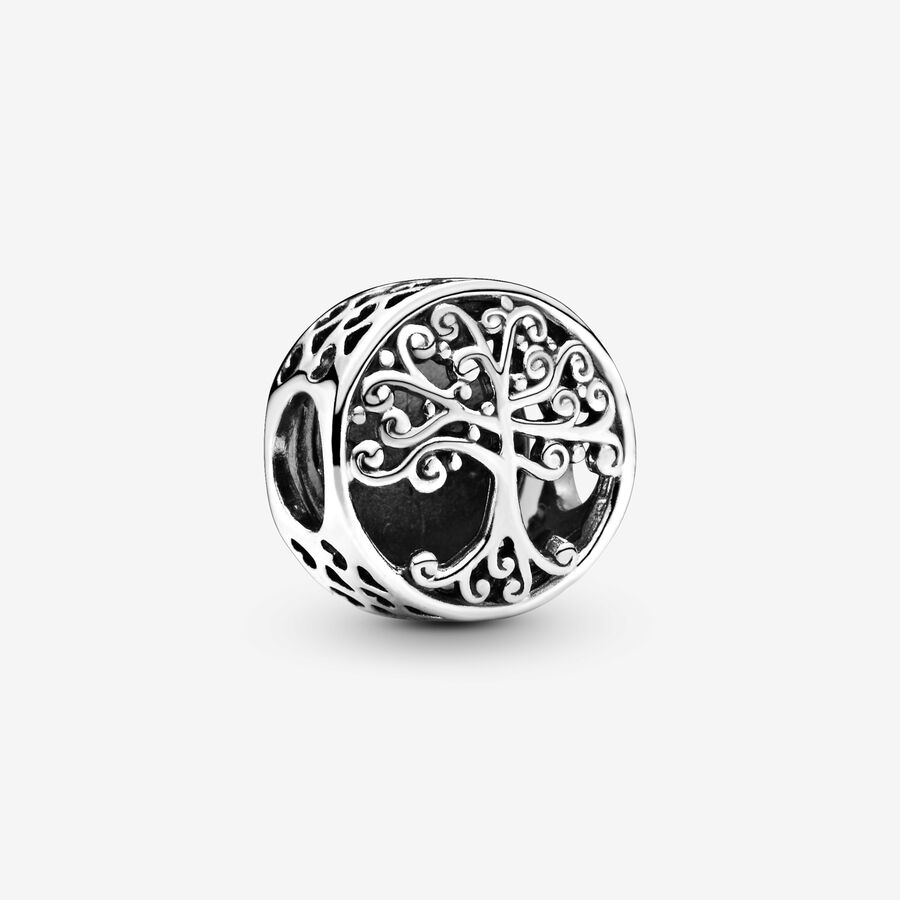 Family tree silver charm image number 0