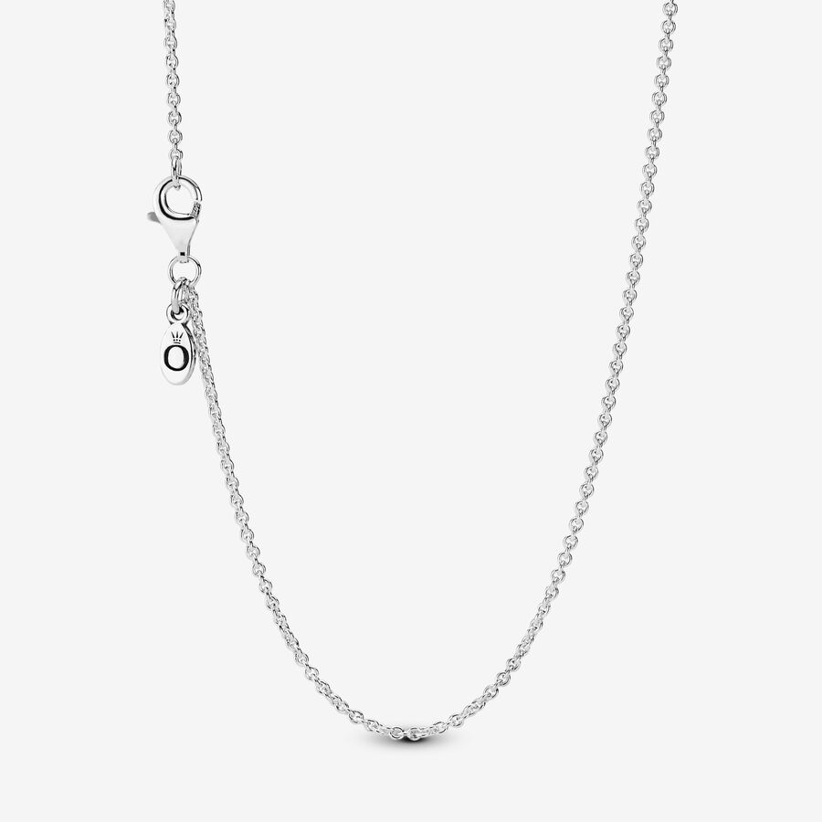 Silver Collier Necklace image number 0